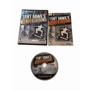Tony Hawks Underground PlayStation 2 PS2 Complete Greatest Hits